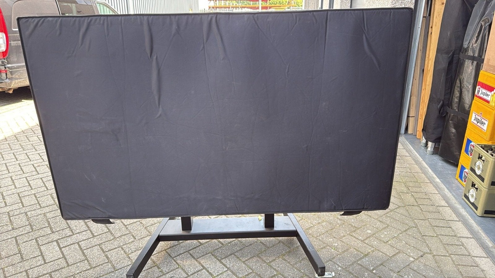 Sharp TV op verrijdbare standaard - Ideaal voor presentaties, Ophalen, LED, 50 Hz, Zo goed als nieuw