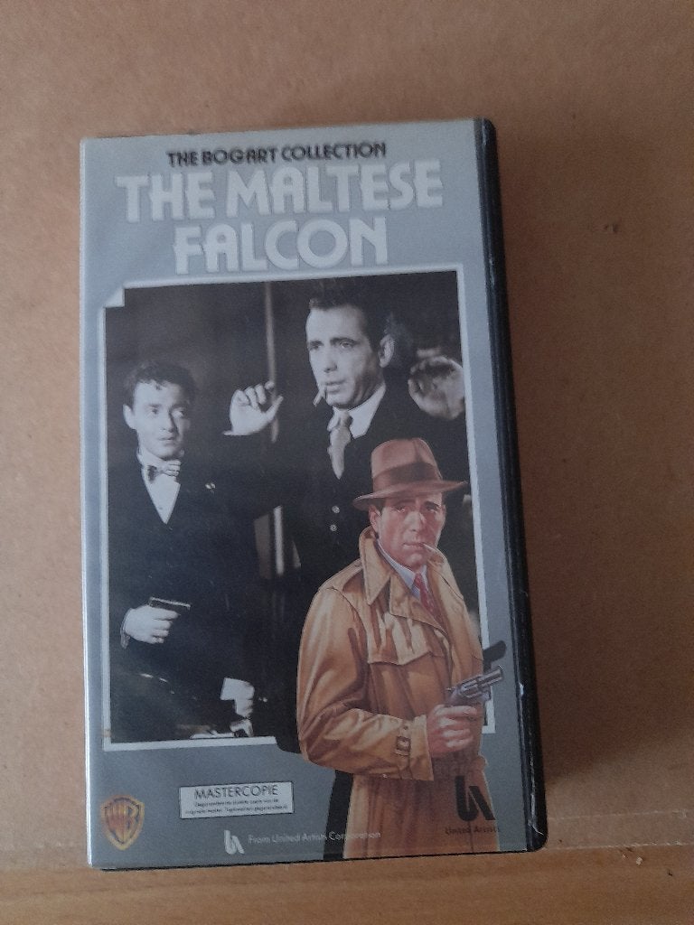 The Maltese Falcon VHS The Bogart Collection, Cd's en Dvd's, VHS | Film, Alle leeftijden, Ophalen of Verzenden, Zo goed als nieuw