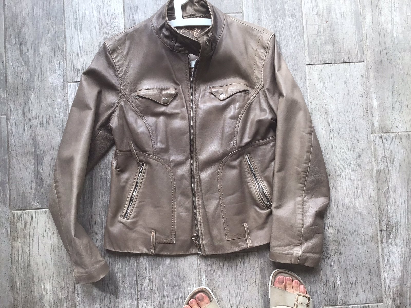 Arma leren jack., Ophalen of Verzenden, Zo goed als nieuw, Maat 38/40 (M), Bruin