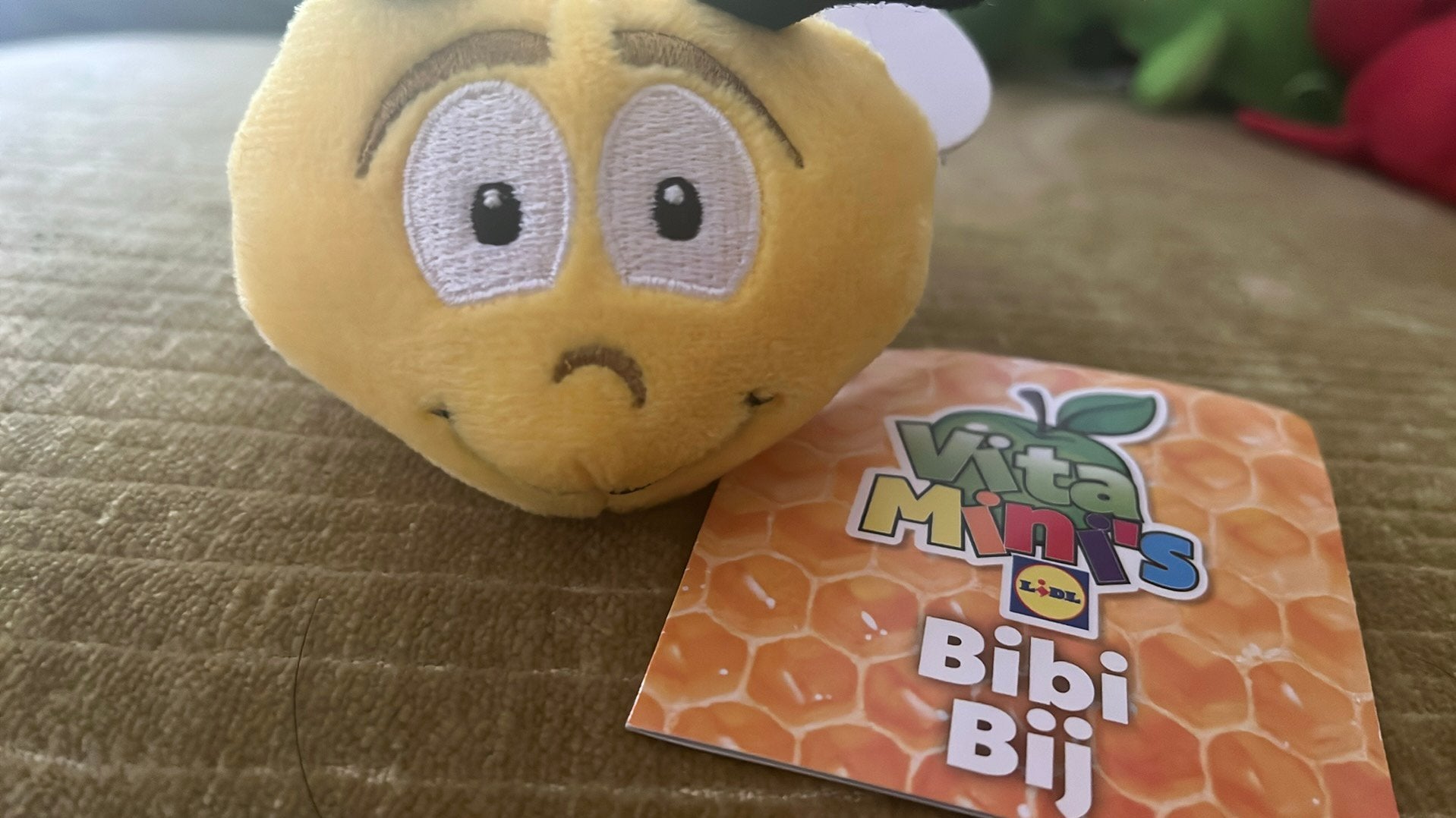 Bibi Bij knuffel van Lidl - VitaMinis, Lidl, Overige typen, Ophalen of Verzenden, Klein (minder dan 20 cm)
