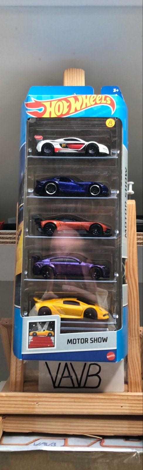 9 motorshow 5 pack Hot Wheels Hotwheels VAVB nieuw, Ophalen of Verzenden, Nieuw, Auto