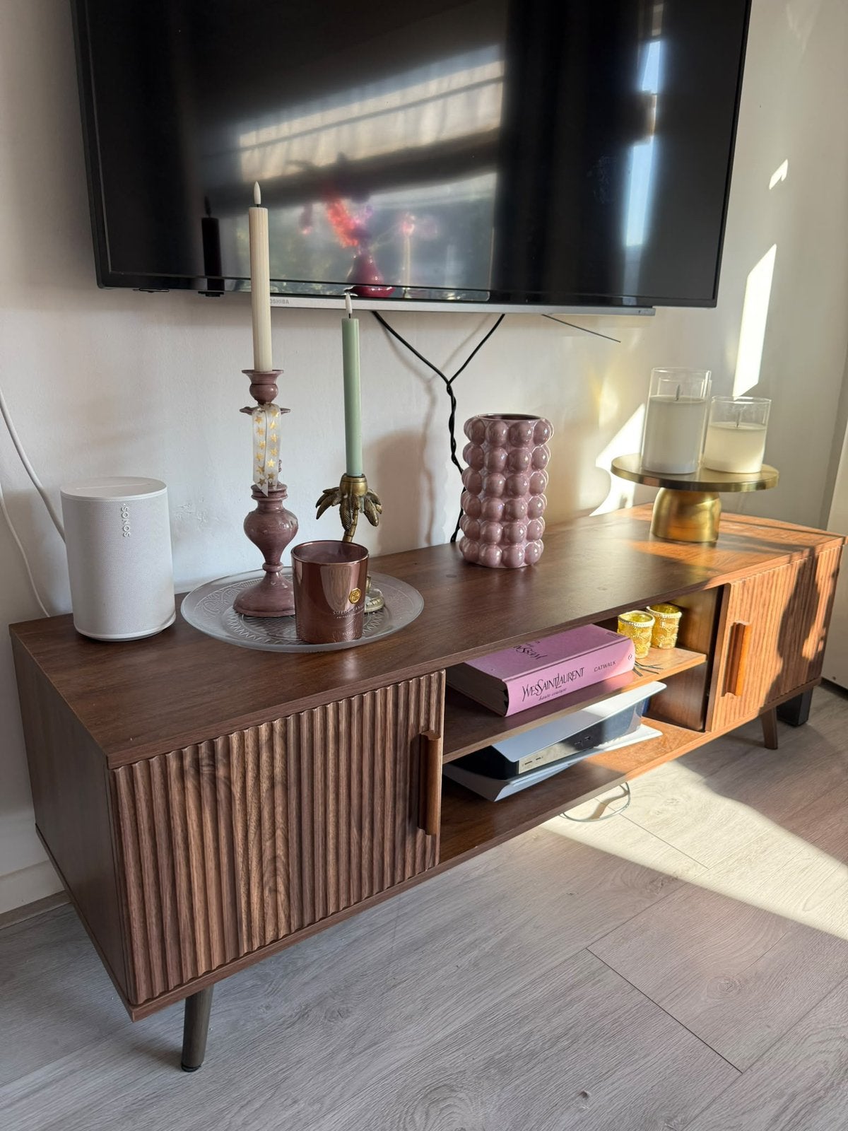 Tv meubel leen bakker, Ophalen, Zo goed als nieuw, 25 tot 50 cm