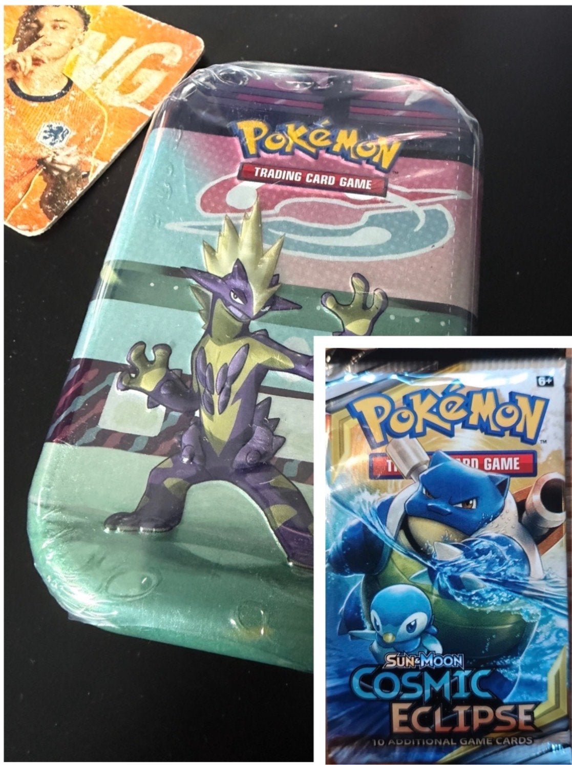 Sealed Mini Tin(Met Cosmic Eclipse & Rebel Clash)Pokemon h21, Ophalen of Verzenden, Nieuw, Overige typen