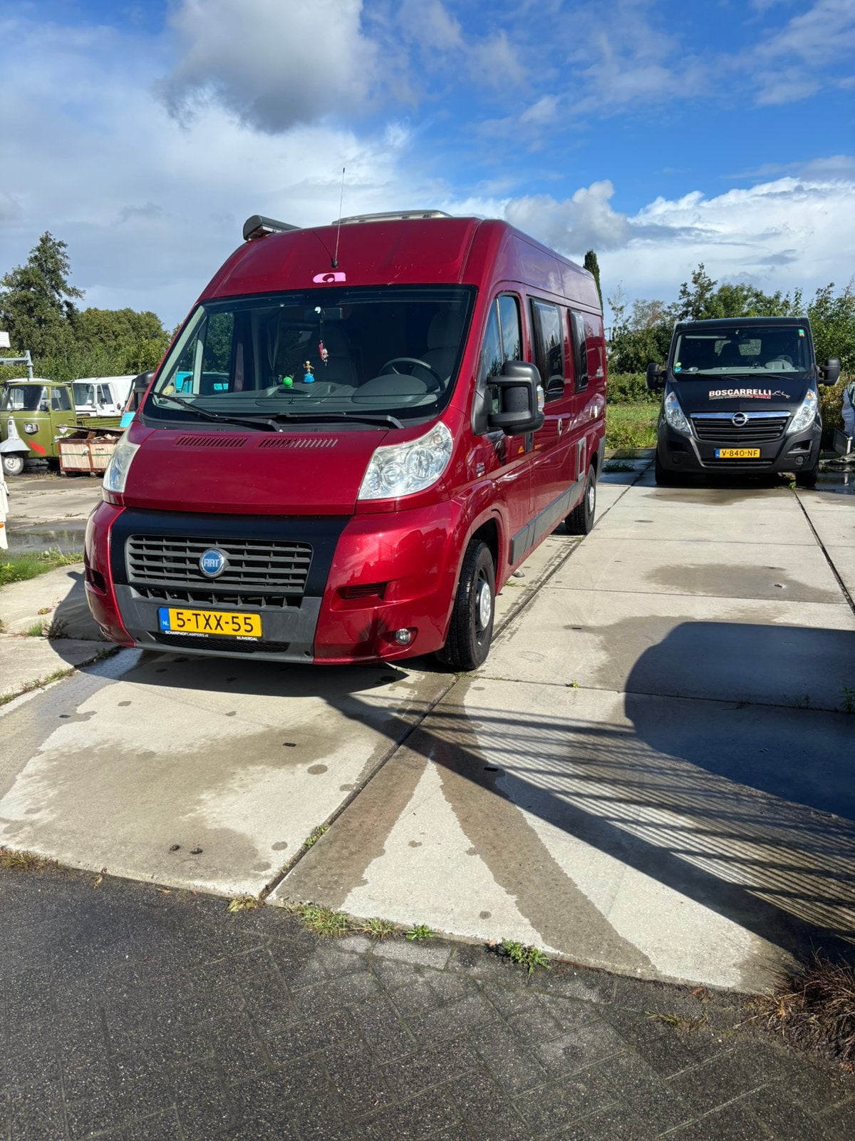 Fiat Ducato adria twin 600 buscamper 2007 airco, Buscamper of Camperbus, Luifel, Ringverwarming, Fiat