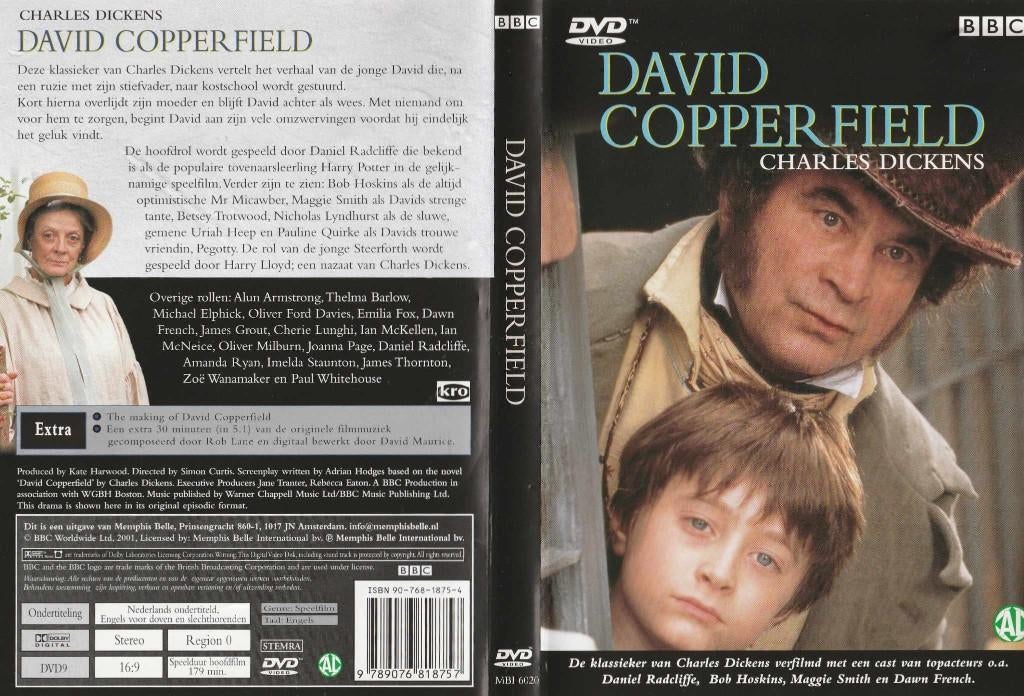 David Copperfield - DVD, Alle leeftijden, Ophalen of Verzenden, Zo goed als nieuw
