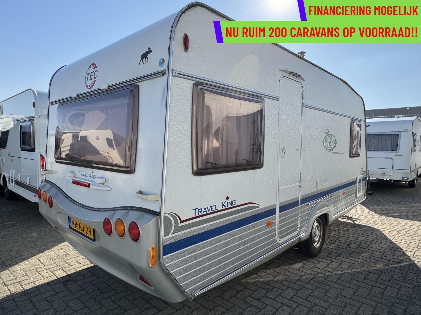 Tec TRAVELKING 460 TDF, FRANSBED, MOVER, VOORTENT, RONDZIT, Caravans en Kamperen, T.E.C., Rondzit, Bedrijf, Mover