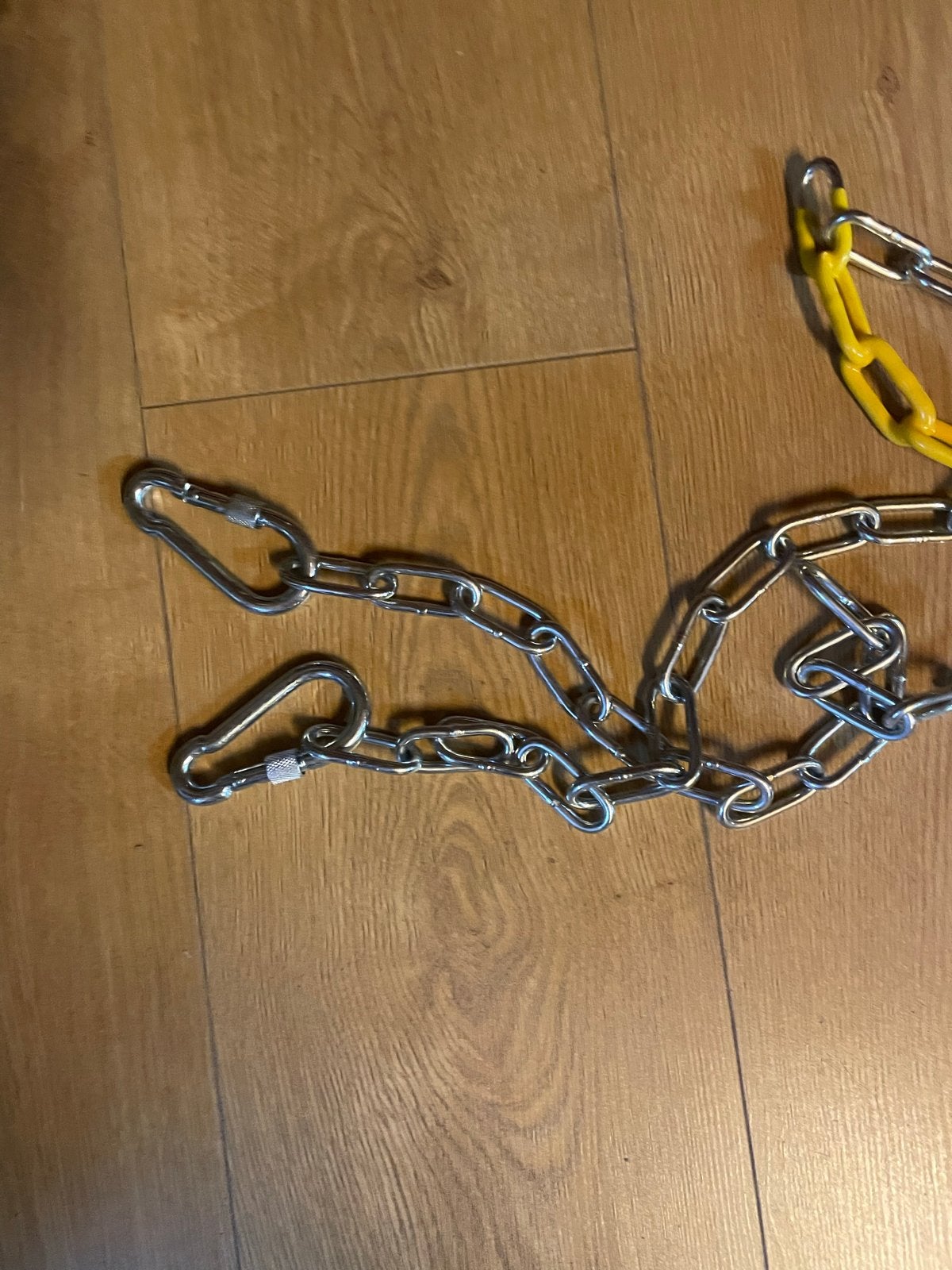 JAX Baby Schommel - Groen met kettingen en karabijnhaken, Ophalen of Verzenden, Zo goed als nieuw, Schommel, Aanbouwonderdeel