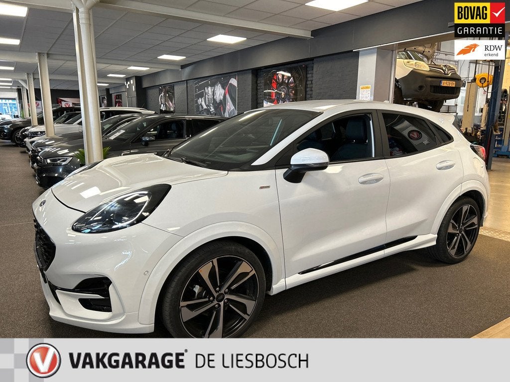 Ford PUMA 1.0 EcoBoost Hybrid ST-Line X / automaat / Navigat, Auto's, Ford, Bedrijf, Te koop, Puma, ABS, Achteruitrijcamera, Adaptive Cruise Control