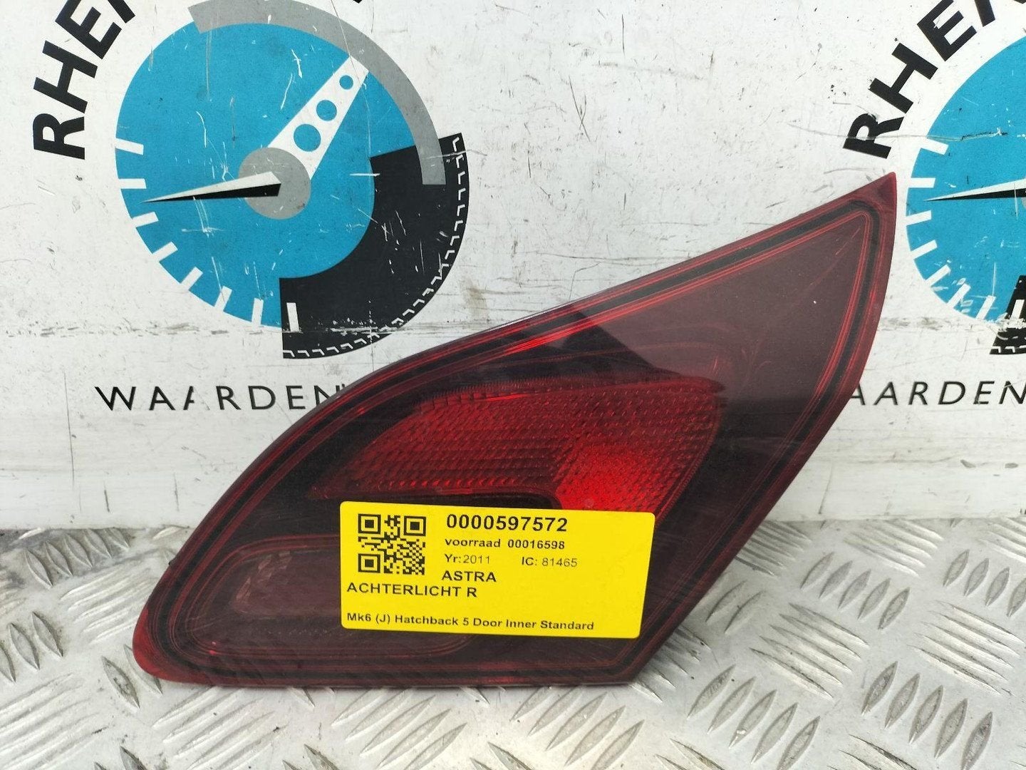 OPEL ASTRA 1.4 Turbo Cosmo  ACHTERLICHT R 2011, Ophalen of Verzenden, Gebruikt, ARN erkend