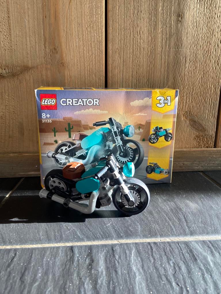 Lego Creator 31135 Motorfiets 3-in-1 set, Ophalen, Zo goed als nieuw, Complete set, Lego
