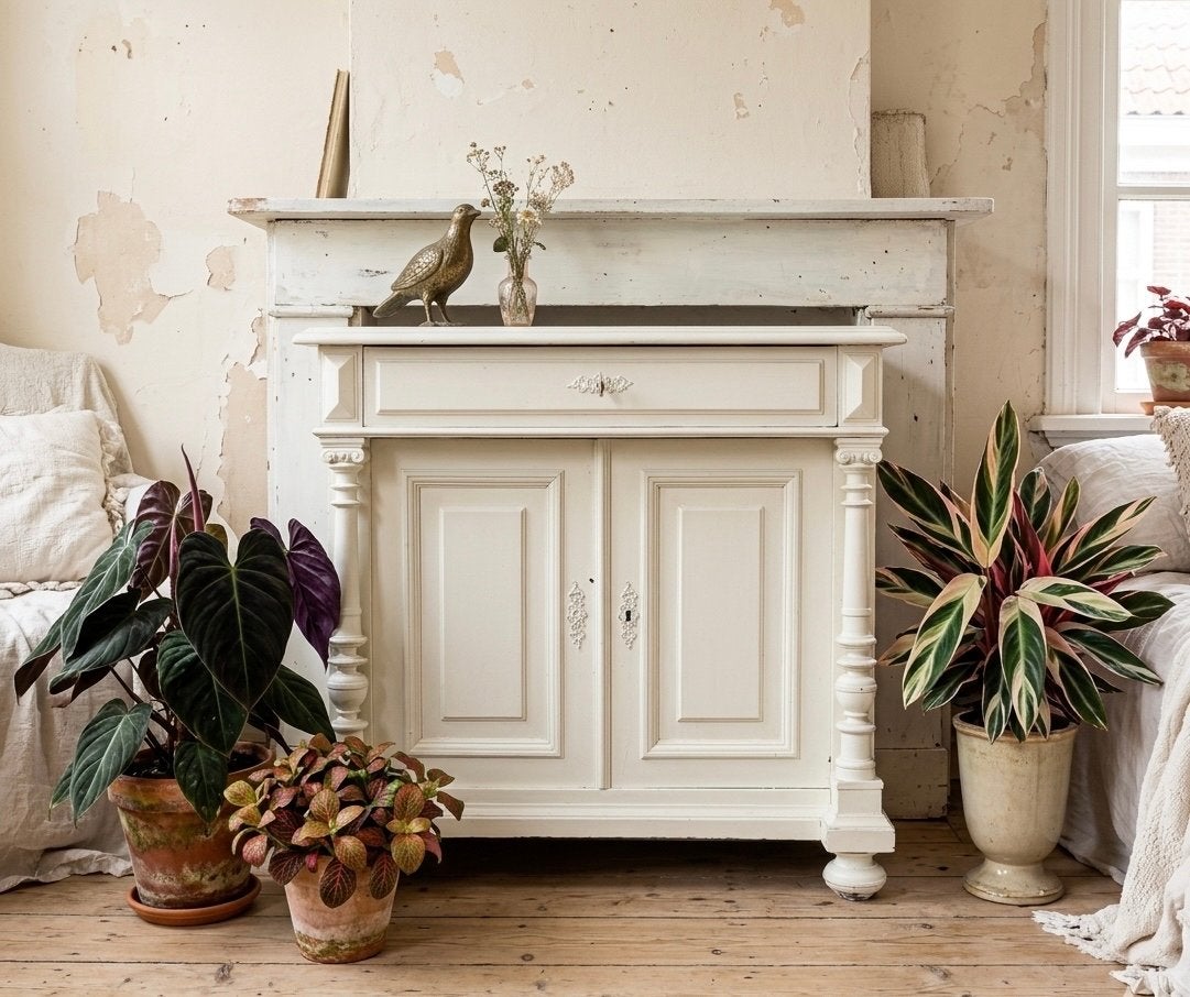 Antiek Grenen Commode / Meidenkast - Gründerzeit / Neorenais, Ophalen
