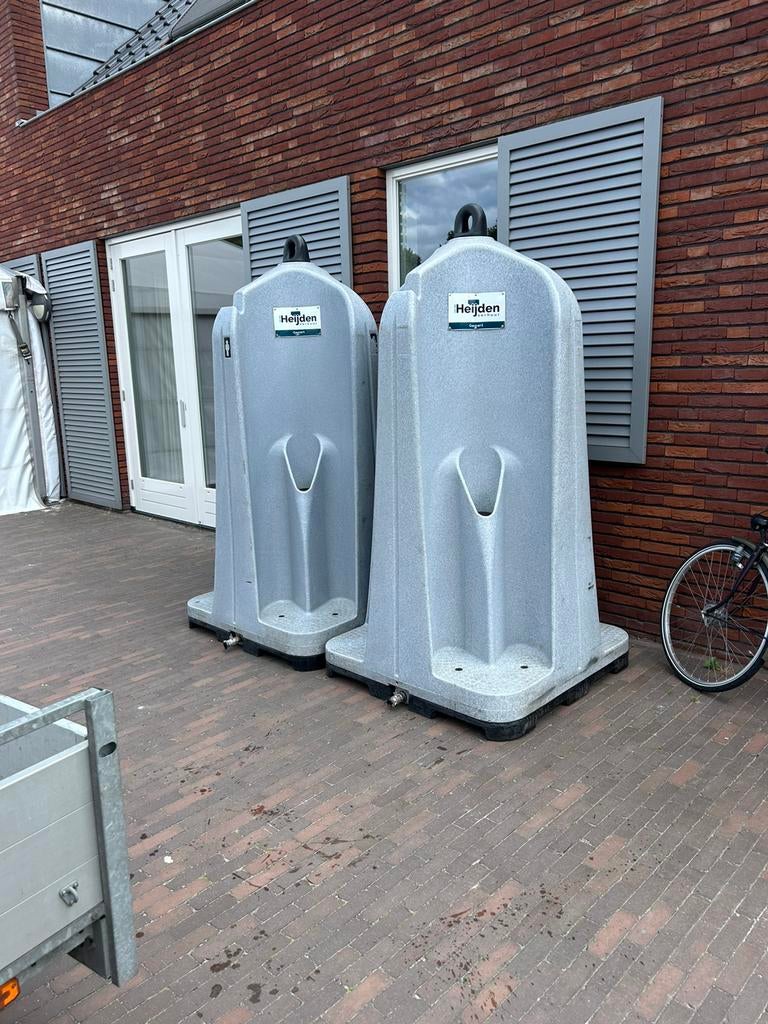 Plaszuil plaskruis dixi toiletcabine miva, Hobby en Vrije tijd, Feestartikelen | Verhuur, Zo goed als nieuw, Overige, Ophalen of Verzenden