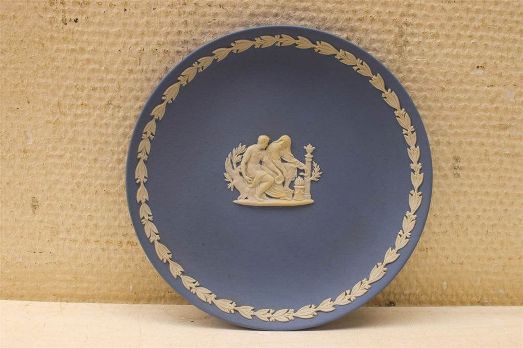 Blauw bordje 45356, Gebruikt, Ophalen of Verzenden, Bord(en), Overige stijlen