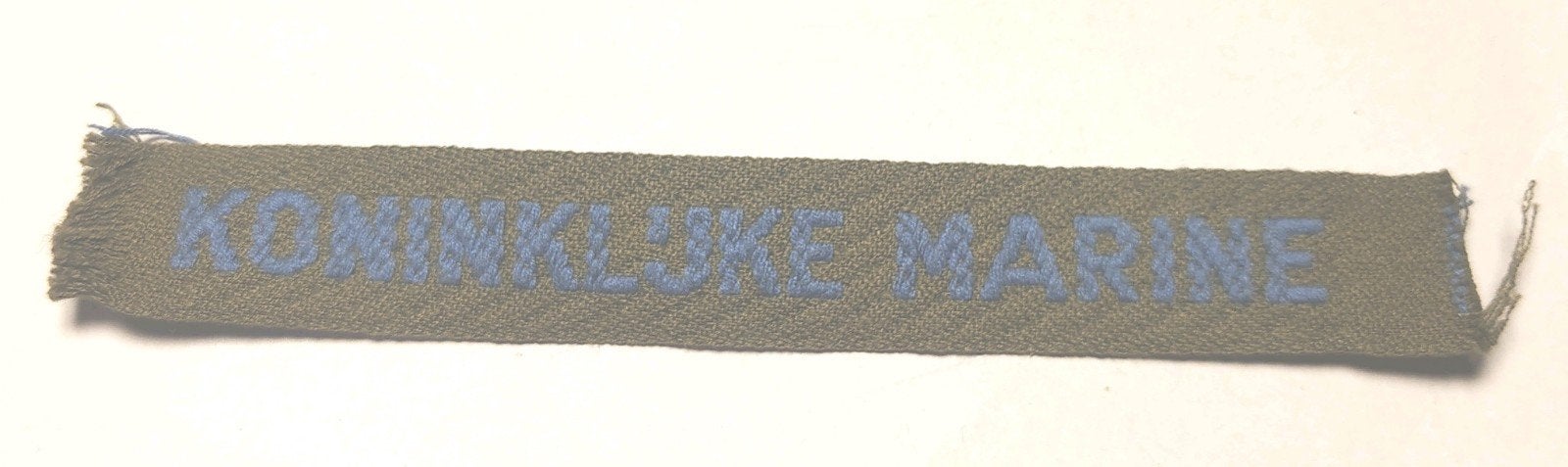 Koninklijke Marine Embleem Stof, Ophalen of Verzenden, Marine, Nederland, Embleem of Badge