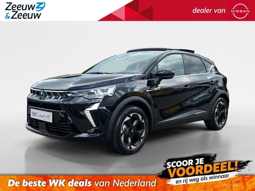 Mitsubishi ASX 1.8 HEV AT Instyle |Lederen bekleding| Stoel/, Auto's, Mitsubishi, 12 maanden, 4 cilinders, Zwart, Bedrijf