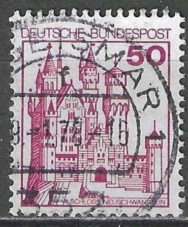 Duitsland Bundespost 1977 - Yvert 764A - Kastelen (ST), Postzegels en Munten, Verzenden, BRD, Gestempeld