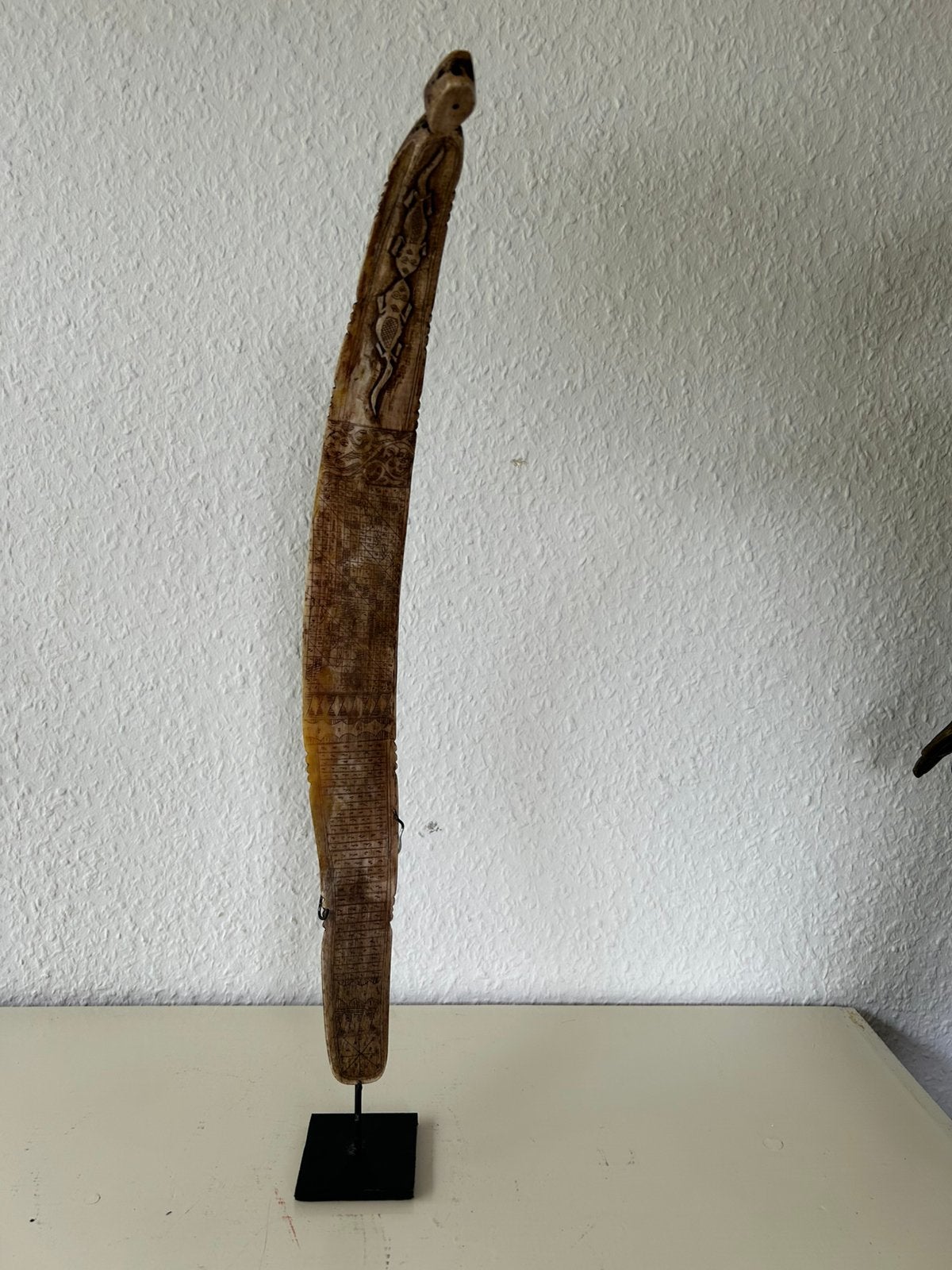 Prachtige Oude Tribale Batak Medicijnkalender, Indonesie, Ophalen of Verzenden