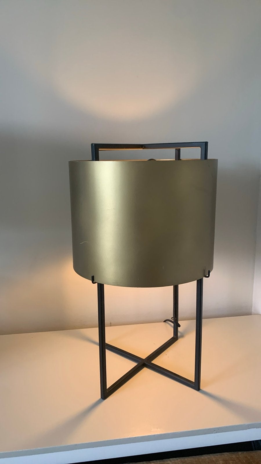 LaForma Kelley / Kave Home Keeway tafellamp, Ophalen, Overige merken, Goud, E27 (groot)