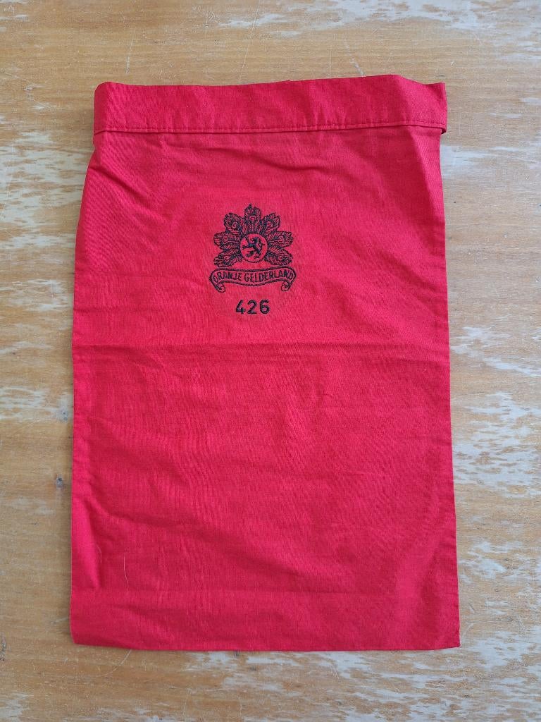 Halsdoek Oranje Gelderland, Verzamelen, Ophalen of Verzenden, Landmacht, Nederland, Embleem of Badge