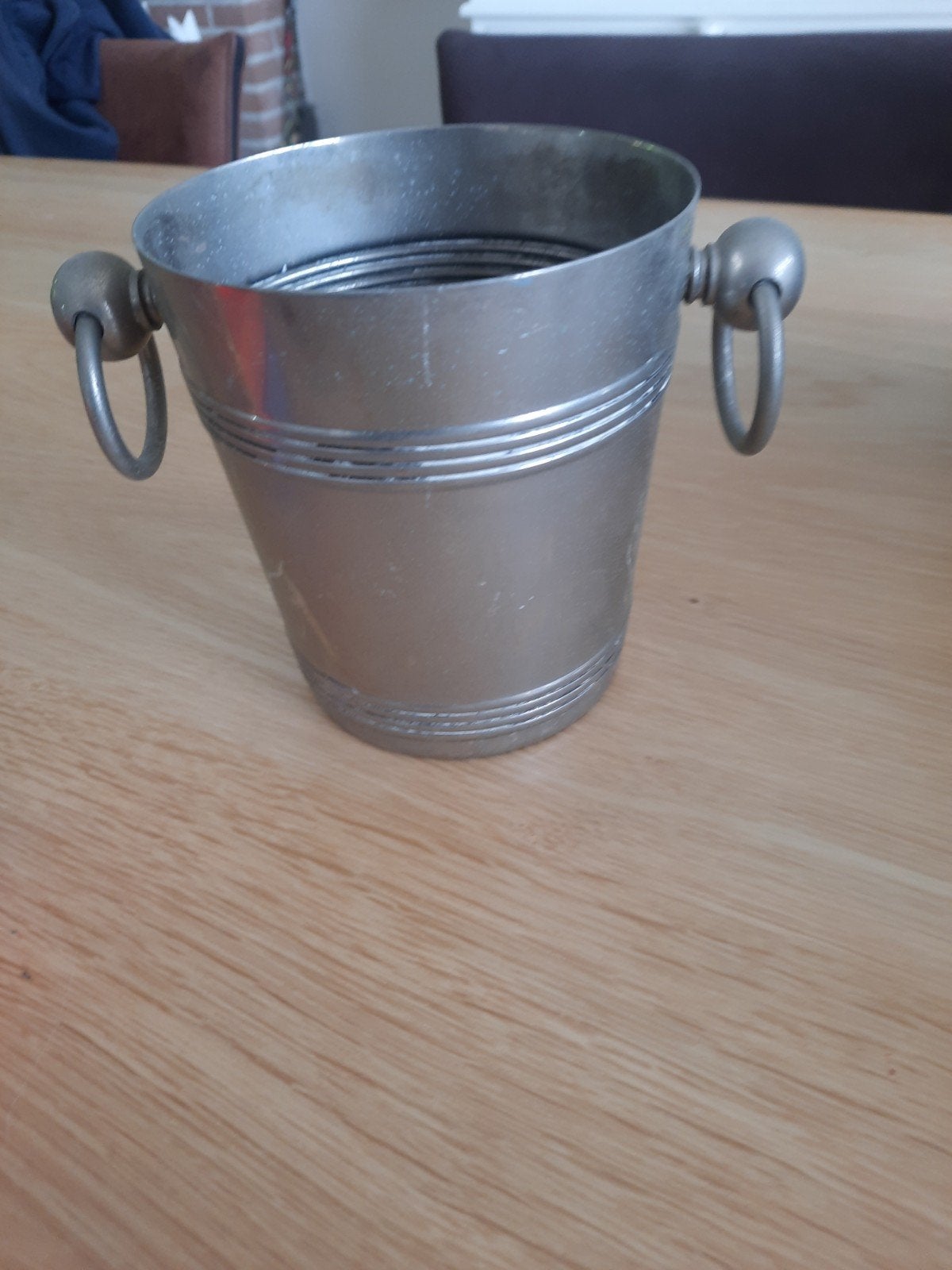 Tinnen ijsemmertje € 10,00, Ophalen of Verzenden
