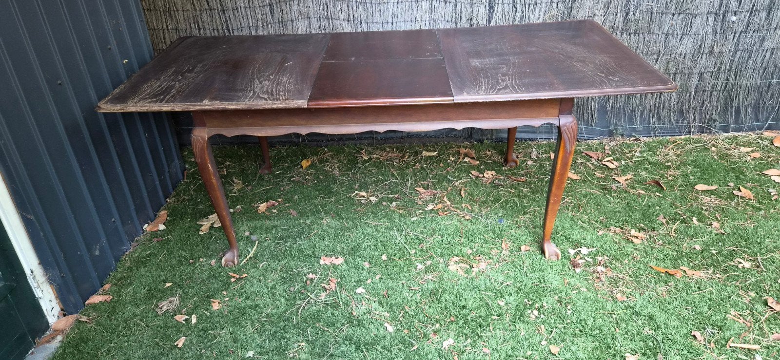 Antieke uitschuifbare eettafel met klauwpoten, Antiek en Kunst, Antiek | Meubels | Tafels, Ophalen