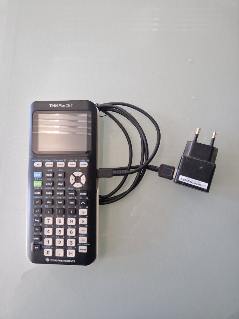 Texas instruments rekenmachine. TI-84bplus CE-T, Ophalen, Gebruikt