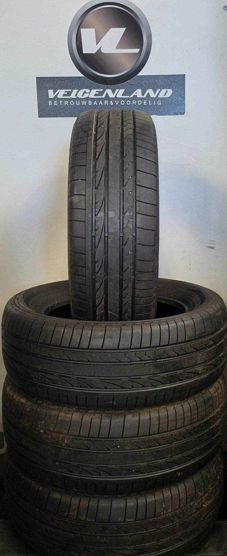 Bridgestone Dueler HP Sport 255-55-19 2555519 255/55R19 111H, 19 inch, Gebruikt, 255 mm, -