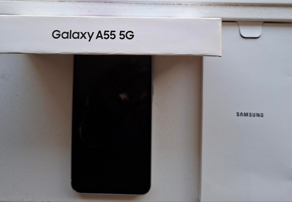 Samsung Galaxy A55 5G - Zo goed als nieuw, Zwart, Touchscreen, Ophalen of Verzenden, Zo goed als nieuw