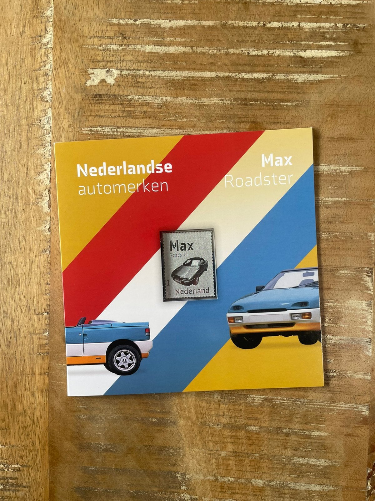 Zilveren Zegel Nederlandse Automerken Max Roadster.Postfris., Ophalen of Verzenden, Na 1940, Postfris