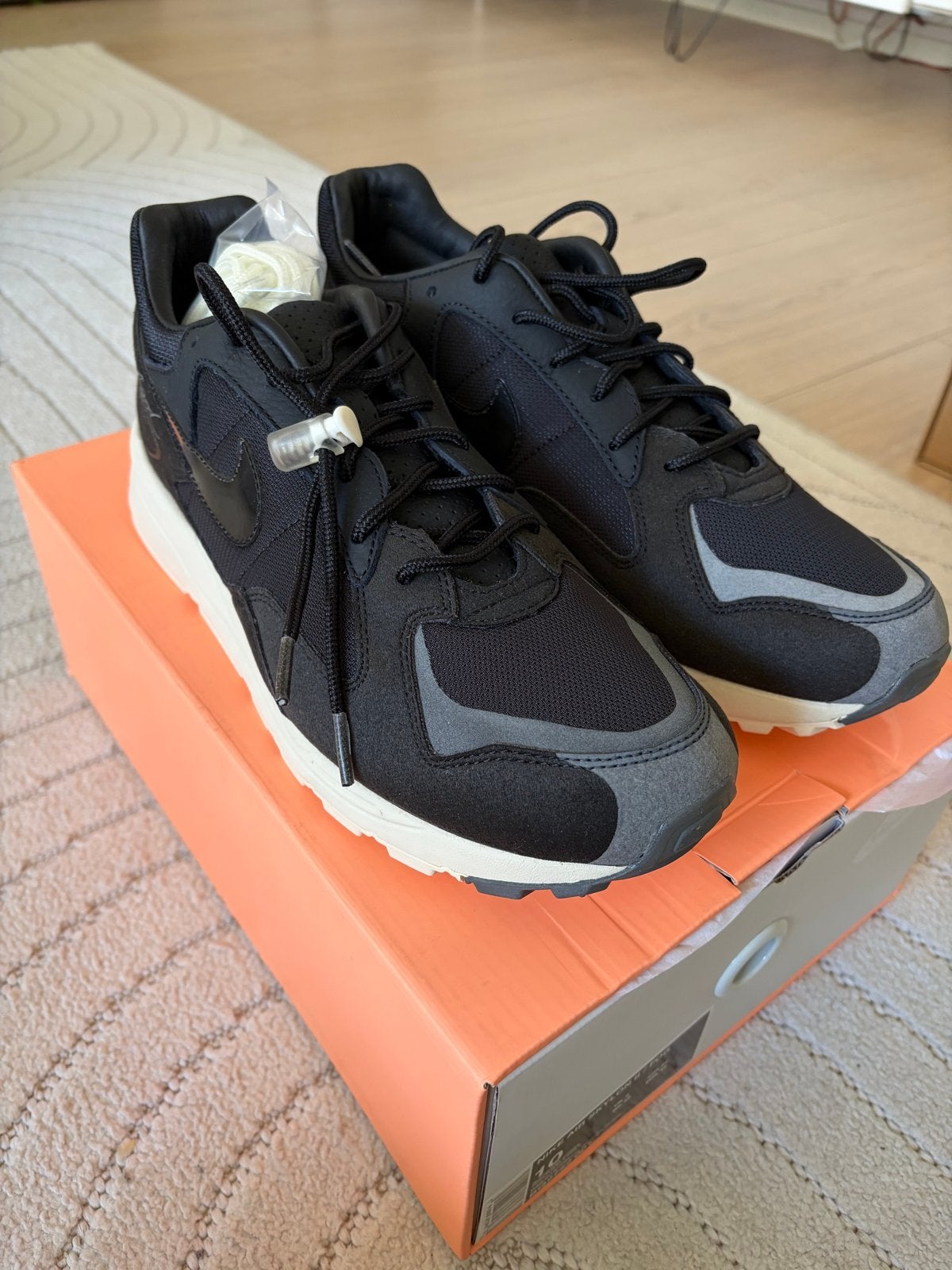 Nike Air Skylon 2 / Fear of God - Maat 44 / US10, Zwart, Nieuw, Ophalen of Verzenden, Sneakers of Gympen