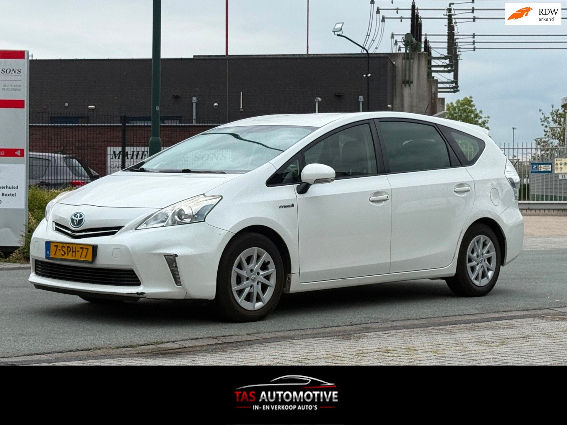 Toyota Prius Wagon 1.8 Aspiration Limited EXPORT / LET OP!, Auto's, Toyota, Euro 5, Gebruikt, 4 cilinders, 7 stoelen