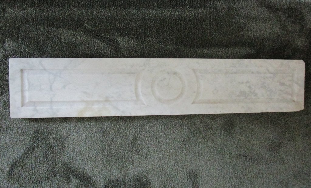 Decoratieve marmeren plaat met reliëf, Antiek en Kunst, Ophalen