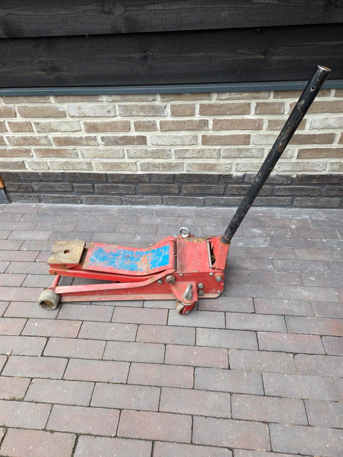 Zware uitvoering autokrik - Garagekrik, Auto diversen, Krikken, Ophalen, Gebruikt, Hydraulisch, Garagekrik