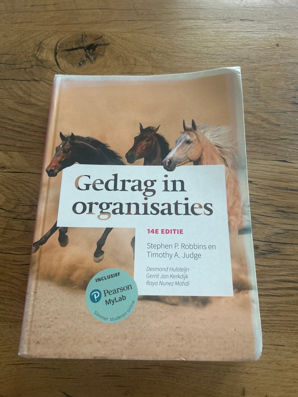 Gedrag in organisaties - 14e editie - Stephen P. Robbins, Boeken, Ophalen of Verzenden, Gamma, Gelezen, HBO