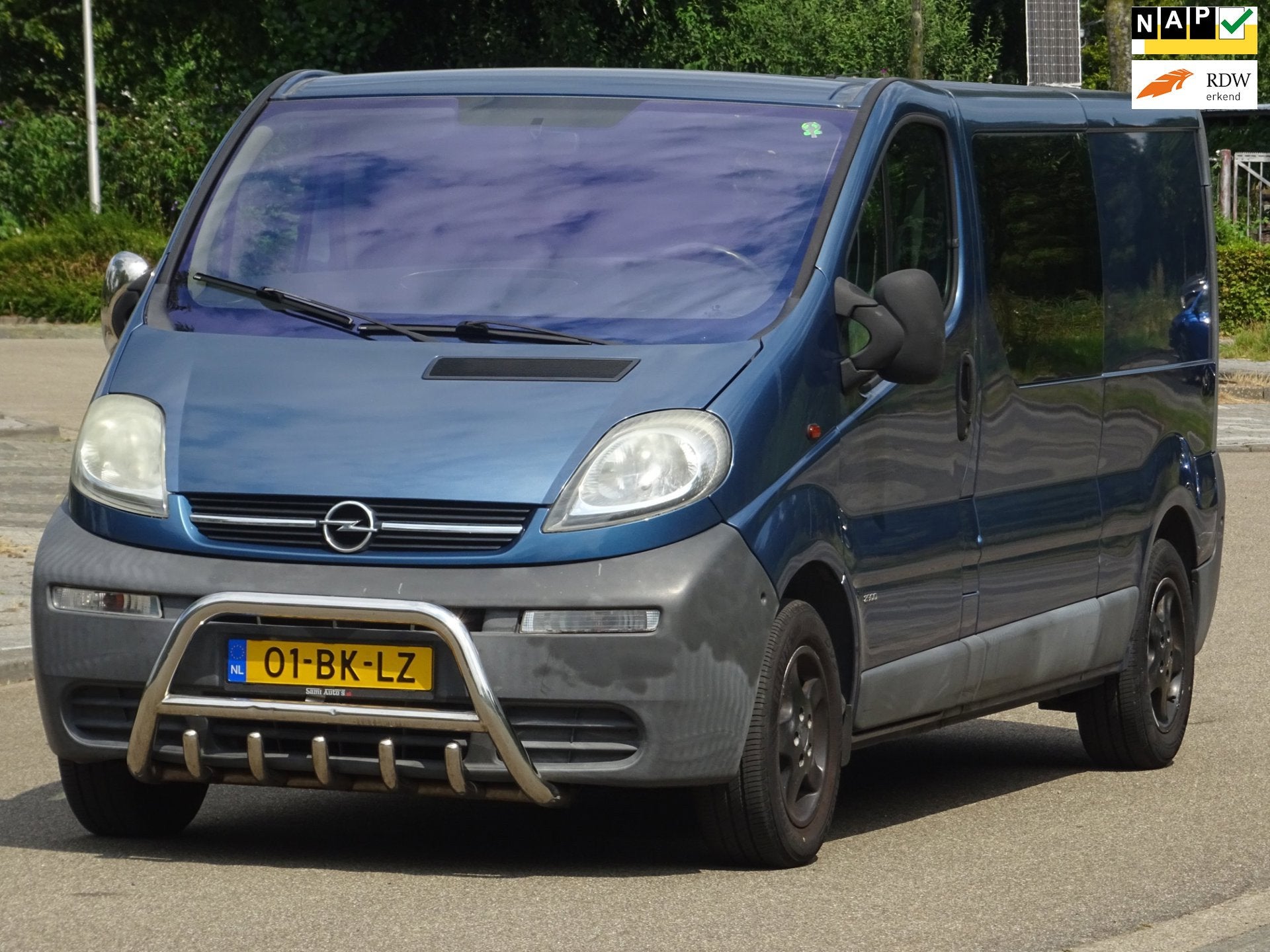 Opel Vivaro 1.9 DTI L2H1 DC NIEUWE DB-RIEM NAP/AIRCO/APK, Voorwielaandrijving, Elektrische ramen, 101 pk, Gebruikt