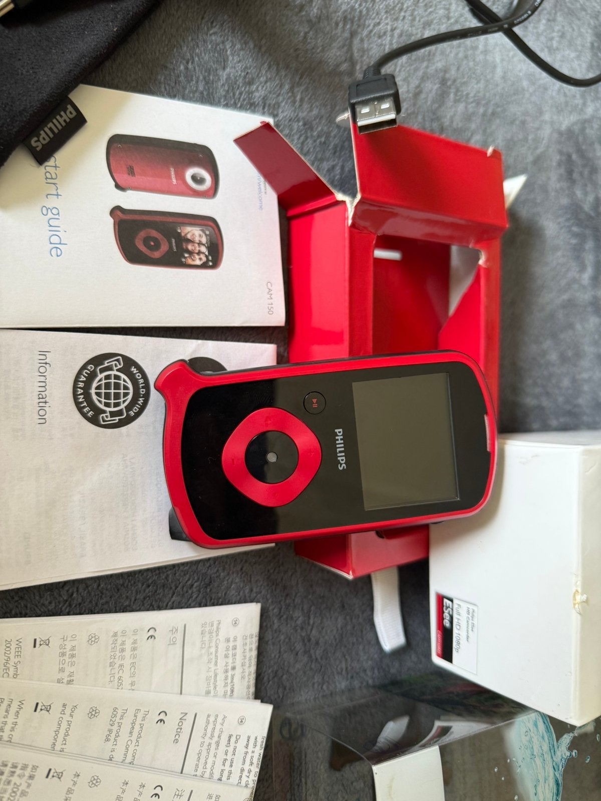 Philips full hd 1080P ESee camcorder Nieuww, Ophalen of Verzenden, Zo goed als nieuw, Overige merken