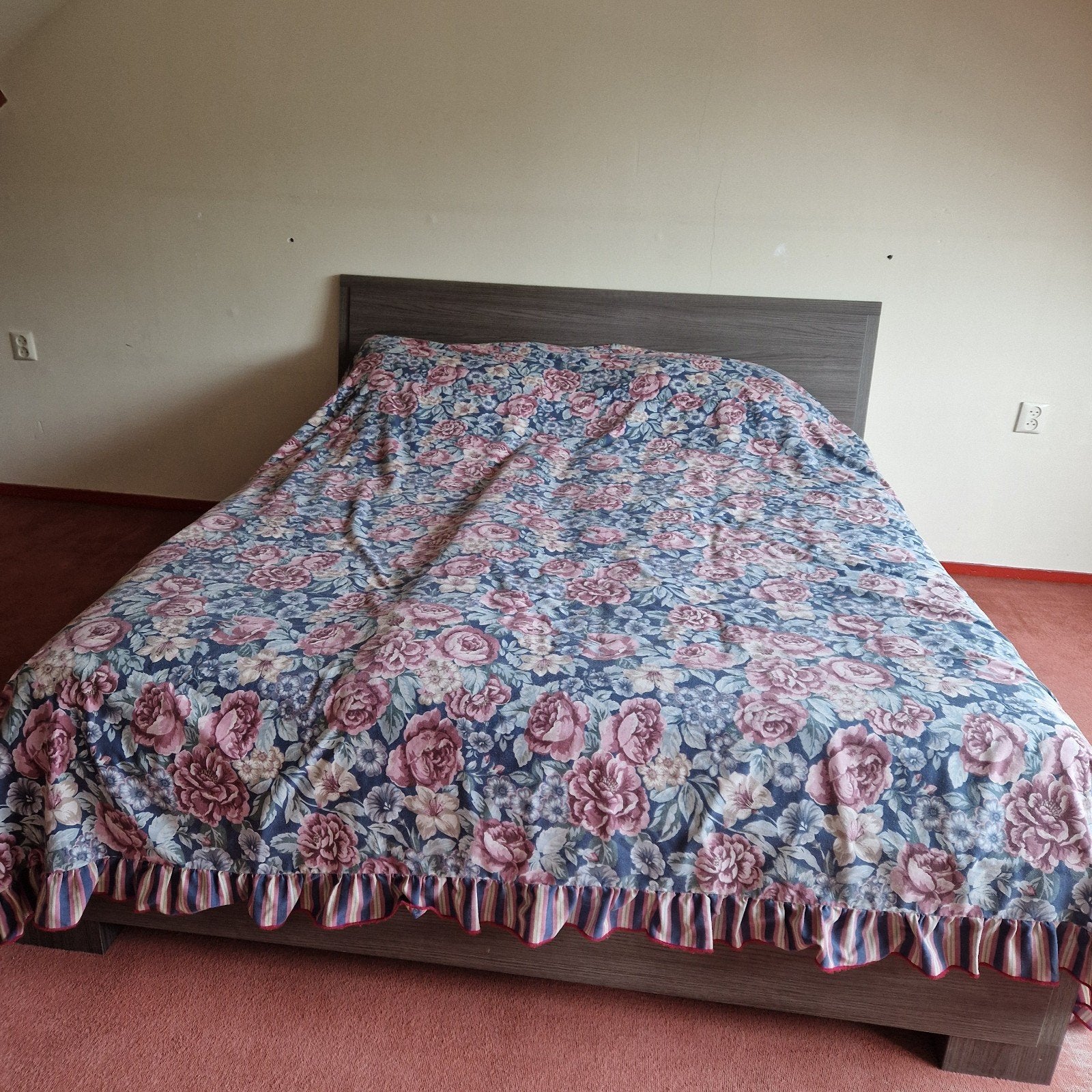 2-persoonsbed (verstelbaar), Huis en Inrichting, Slaapkamer | Bedden, Ophalen, 210 cm, Tweepersoons, 180 cm