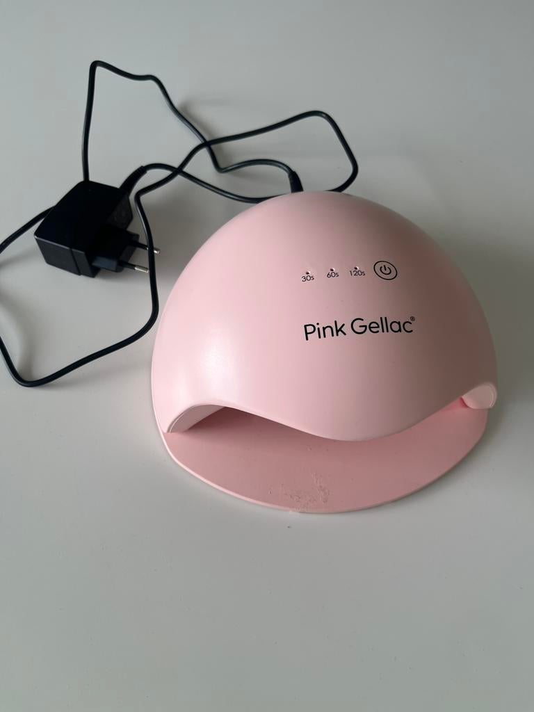 Pink gellak uv lamp, Ophalen, Zo goed als nieuw, Roze, Handen en Nagels