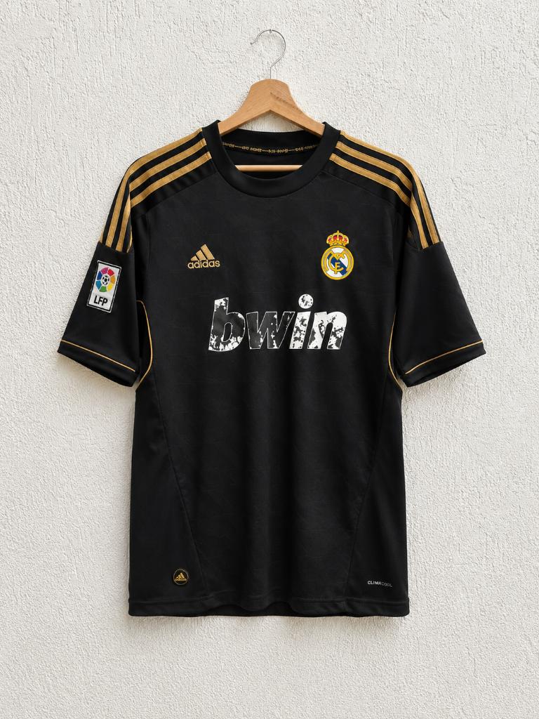Real Madrid 11/12 Uitshirt – Mesut Ozil #10 – Maat L, Maat 52/54 (L), Zwart, Ophalen of Verzenden, Voetbal