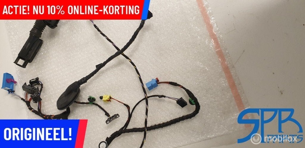GOLF 7 RECHTSVOOR DEUR KABEL Kabelboom EL INKLAPBAAR SPIEGEL, Volkswagen, Nieuw, Ophalen of Verzenden, Volkswagen