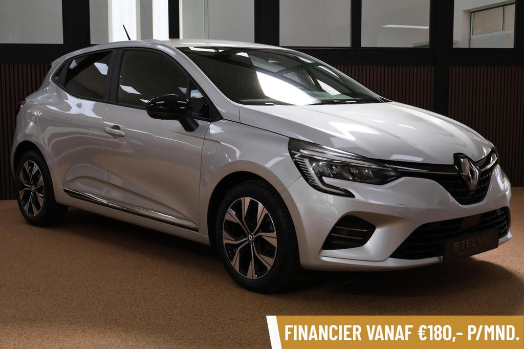 Renault Clio 1.0 TCe 90 Evolution | 12-2022| Zilver Metallic, Auto's, Gebruikt, 580 kg, Met garantie (alle), 49 €/maand