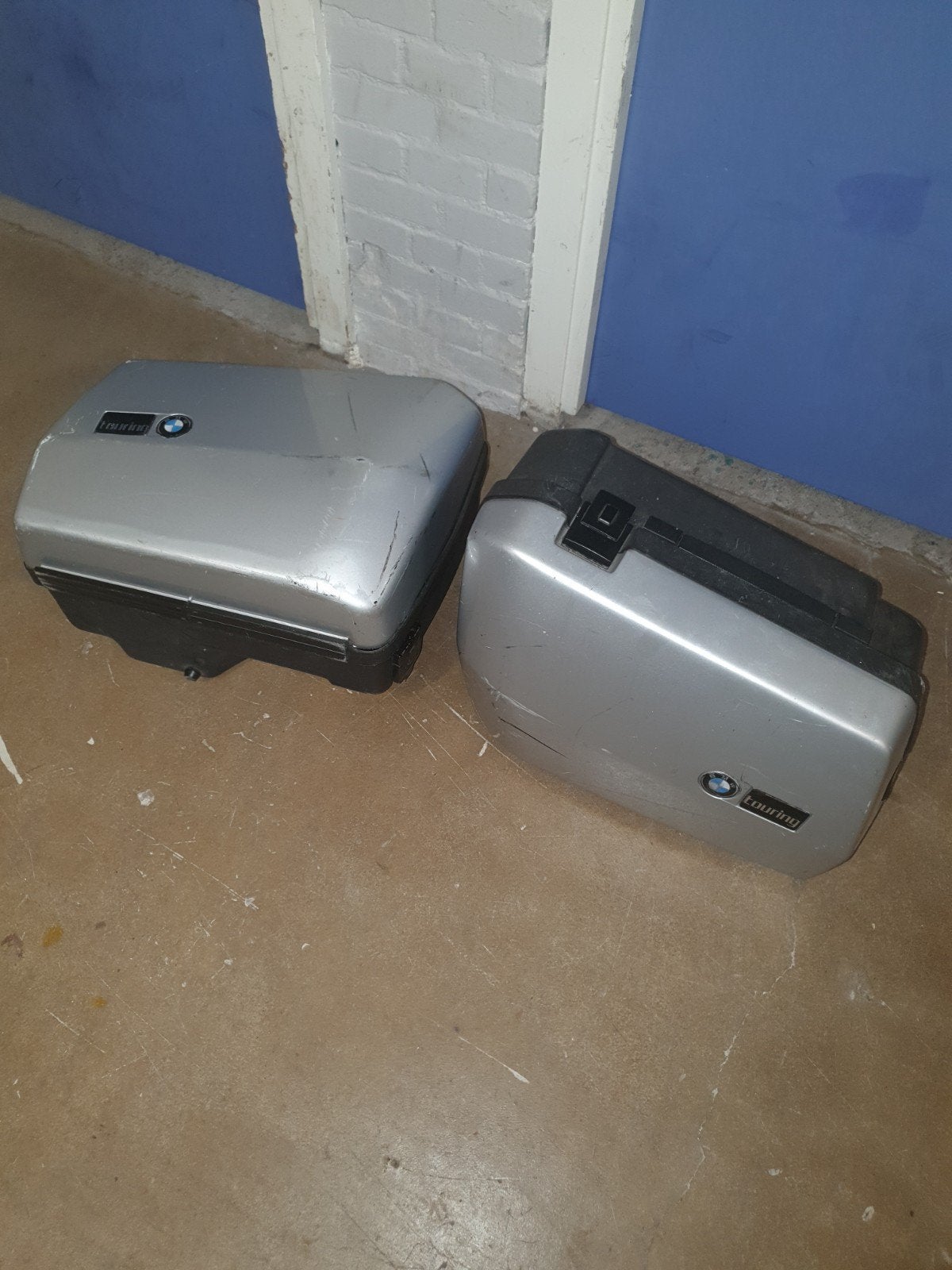 Touring koffers origineel bmw k100 k75 met binnen tassen, Ophalen of Verzenden