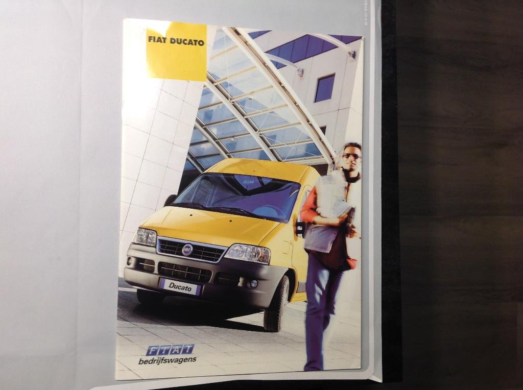 Fiat Ducato folder NED 32 blz 2002, Ophalen of Verzenden, Nieuw, Overige merken
