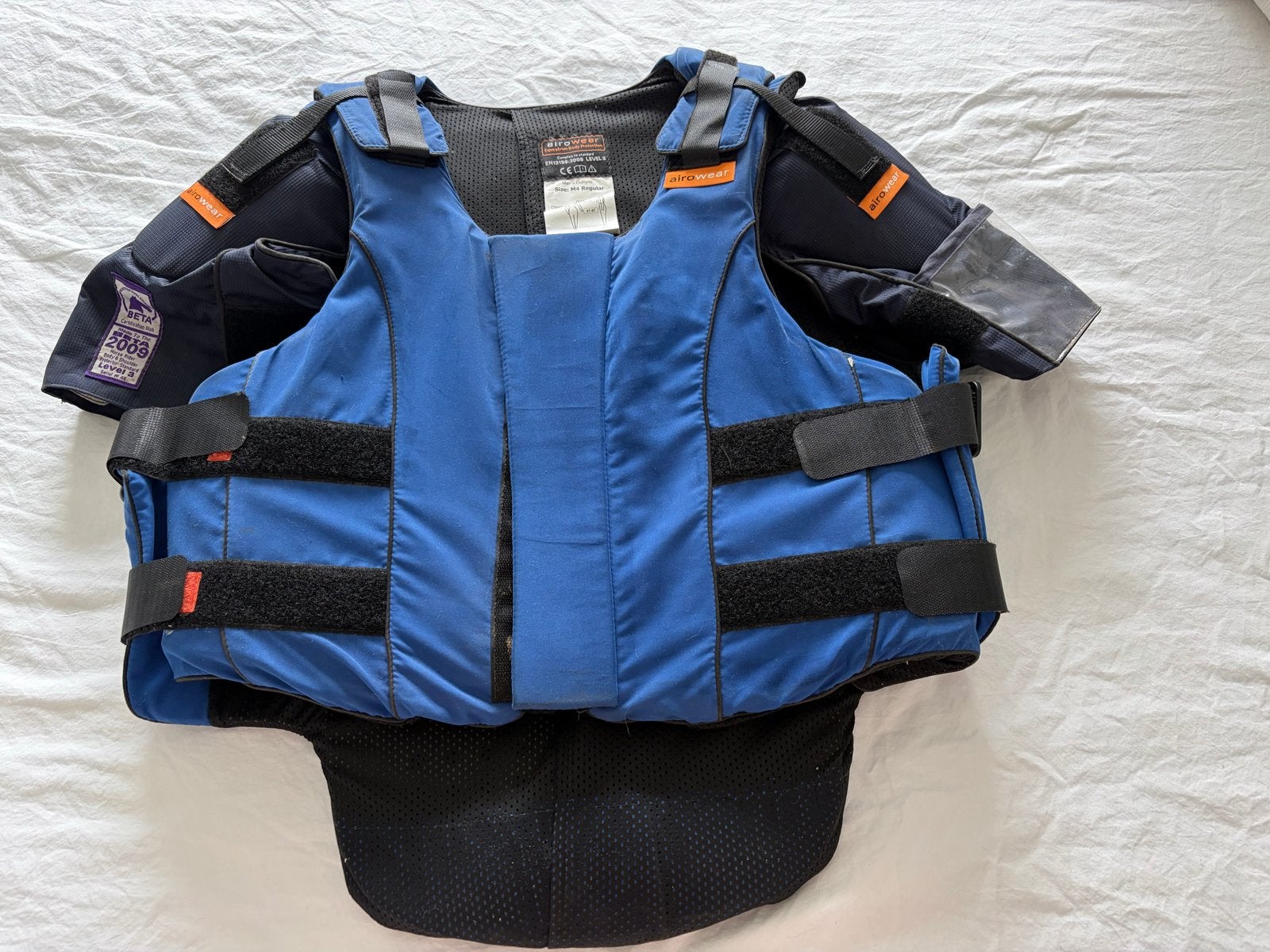 Bodyprotector Airowear blauw maat M, Ophalen of Verzenden, Overige soorten