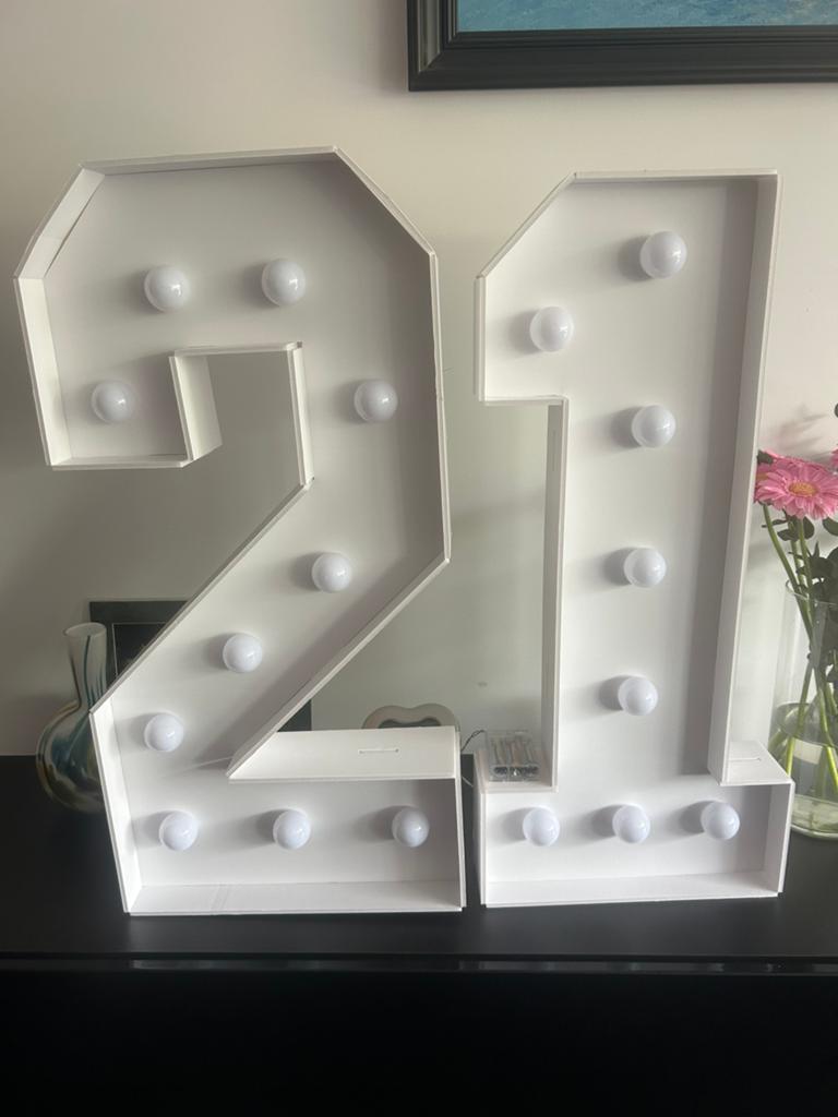 21 letters, Ophalen of Verzenden, Zo goed als nieuw, Geboorte of Huwelijk