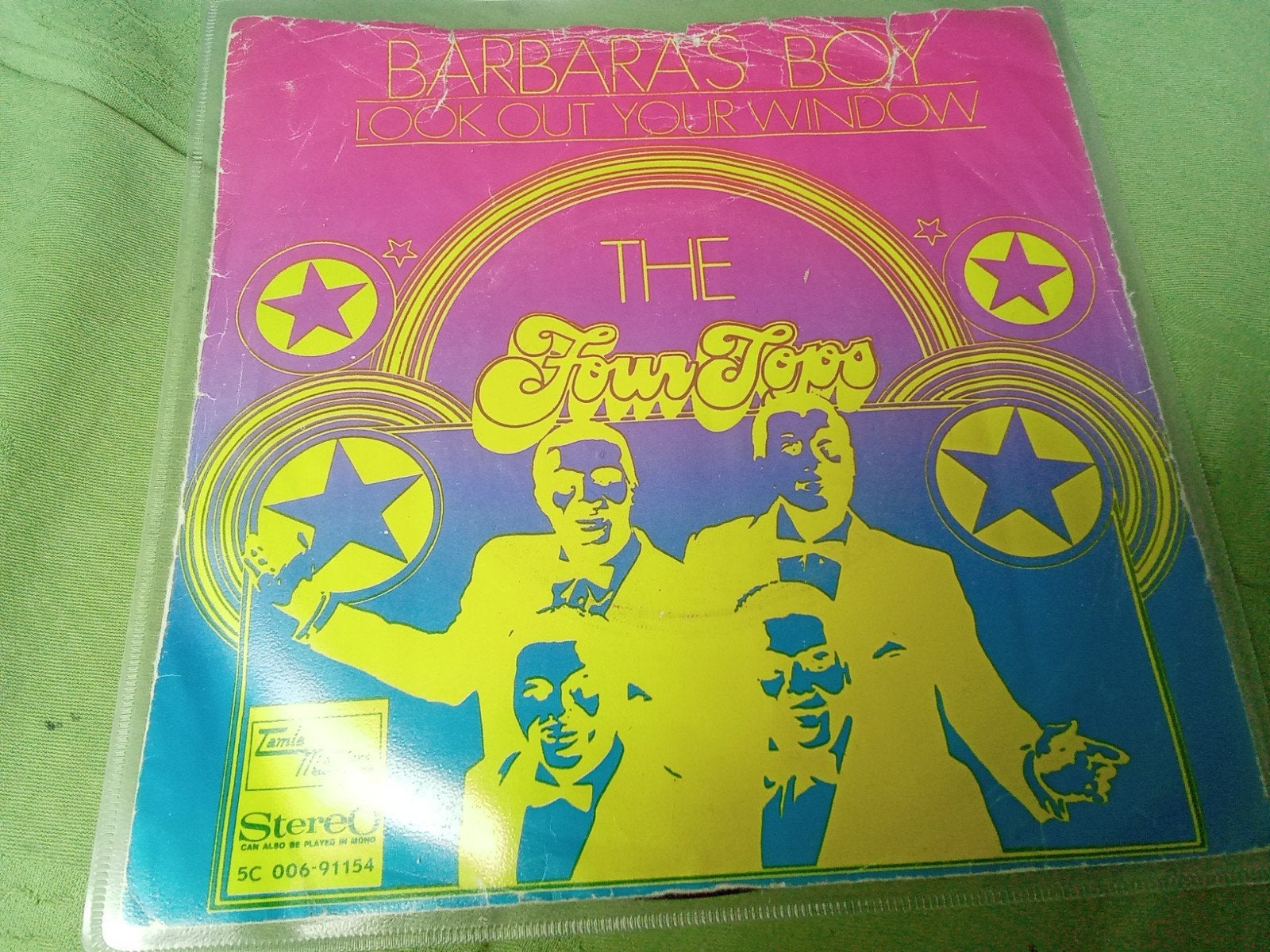 The Four Tops.               Barbara's boy, Verzenden, Gebruikt, 7 inch, Pop