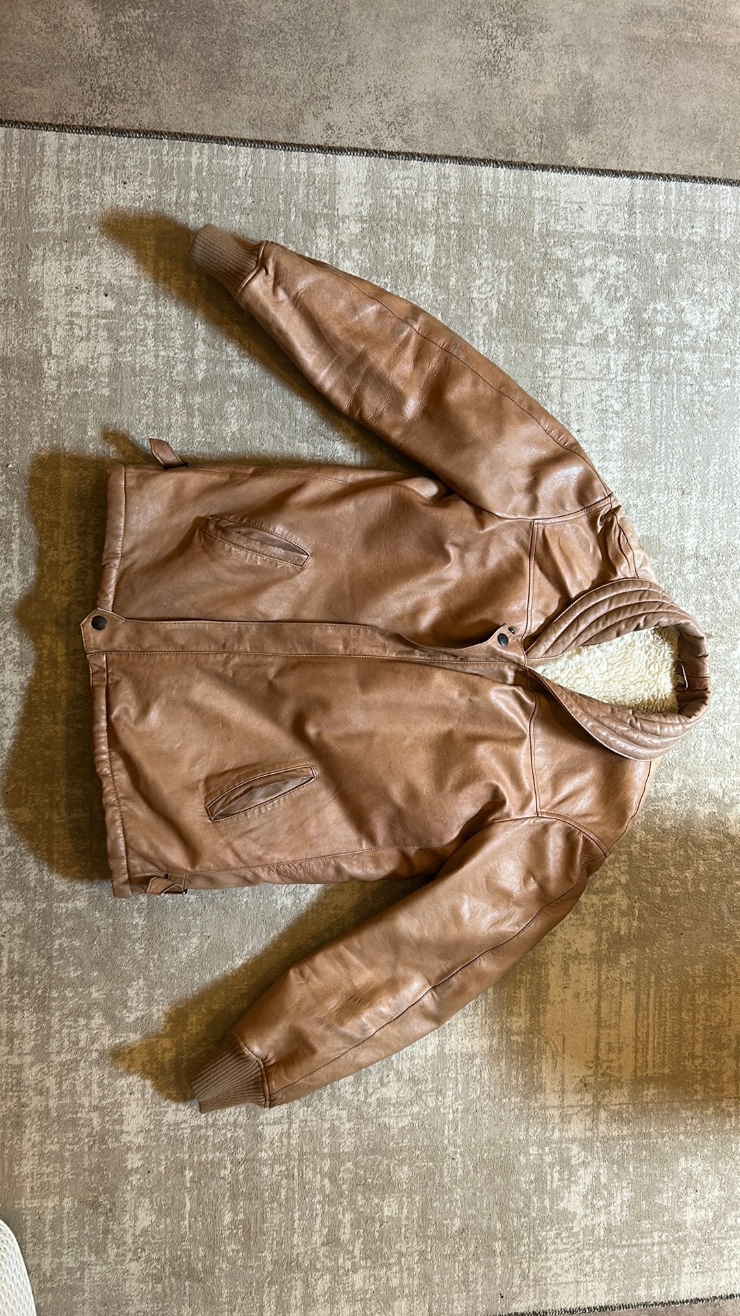 Echt leren jas, Kleding | Dames, Ophalen of Verzenden, Zo goed als nieuw, Zwart