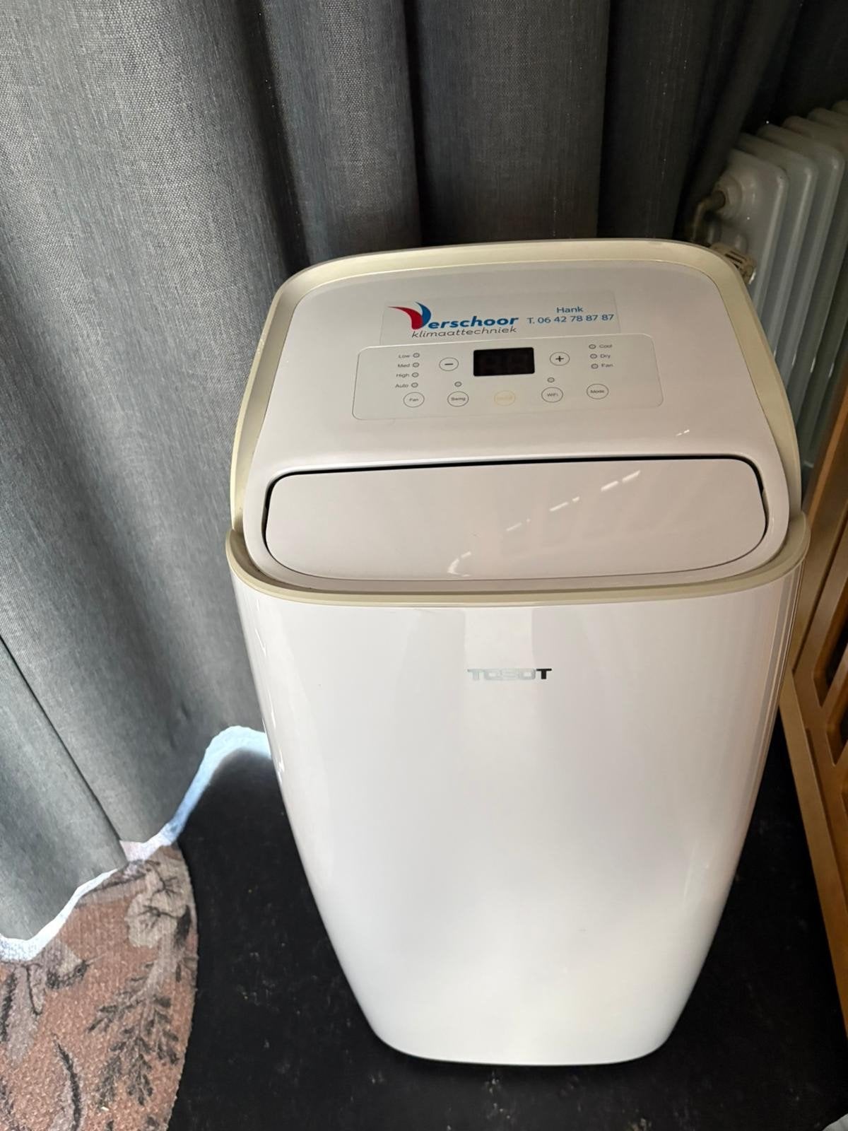 Tosot Mobiele Airco - Krachtige Koeling voor Thuis, Witgoed en Apparatuur, Airco's, Ophalen, Timer, 3 snelheden of meer, Zo goed als nieuw
