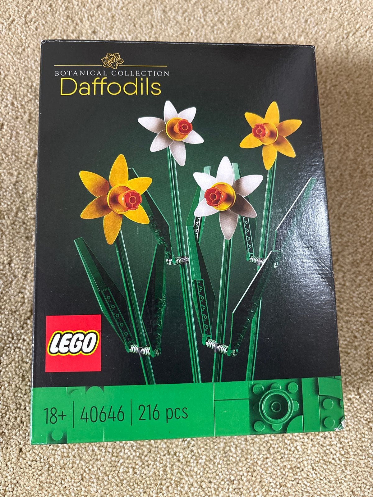 LEGO 40646 Botanical Collection Narcissen (Daffodils), Inclusief instructies, Overige thema's, Lego, Ophalen of Verzenden