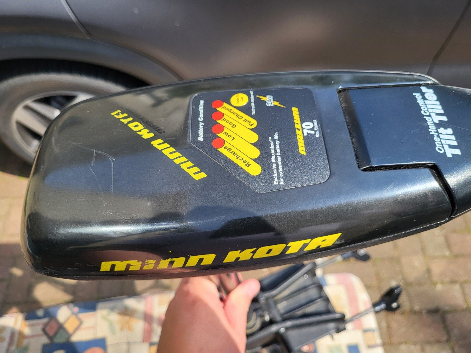 Minn Kota Maxxum 70 LBS. 24 Volt (gaat op 2 accu's 12 Volt), Ophalen, Gebruikt, Overige typen